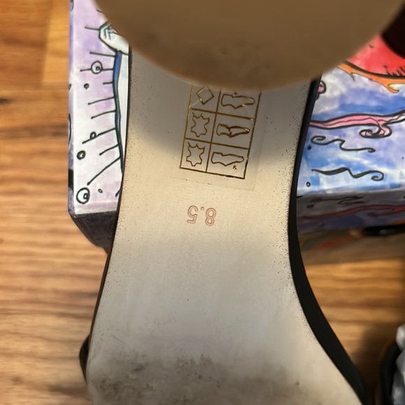 EUC Jeffrey Campbell for Anthro Issa Bit Heels Black SZ 8.5 - Picture 12 of 15